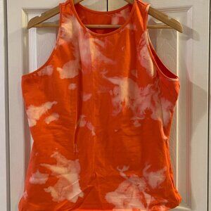Manners London Tank Coral Acid Wash - XL